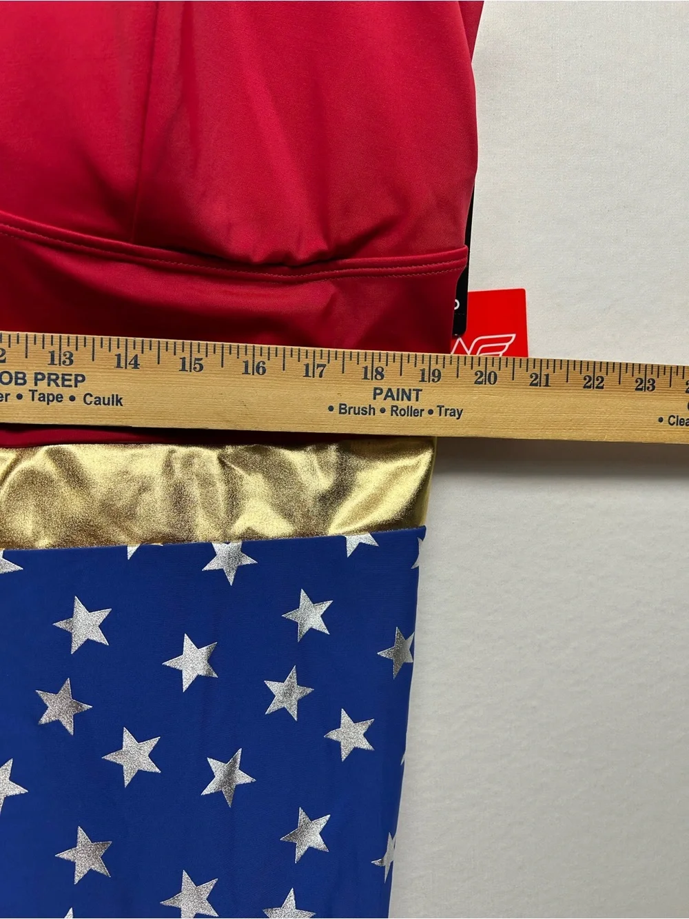 Wonder Woman Torrid  5X plus Red & Blue Stars Costume Swimsuit